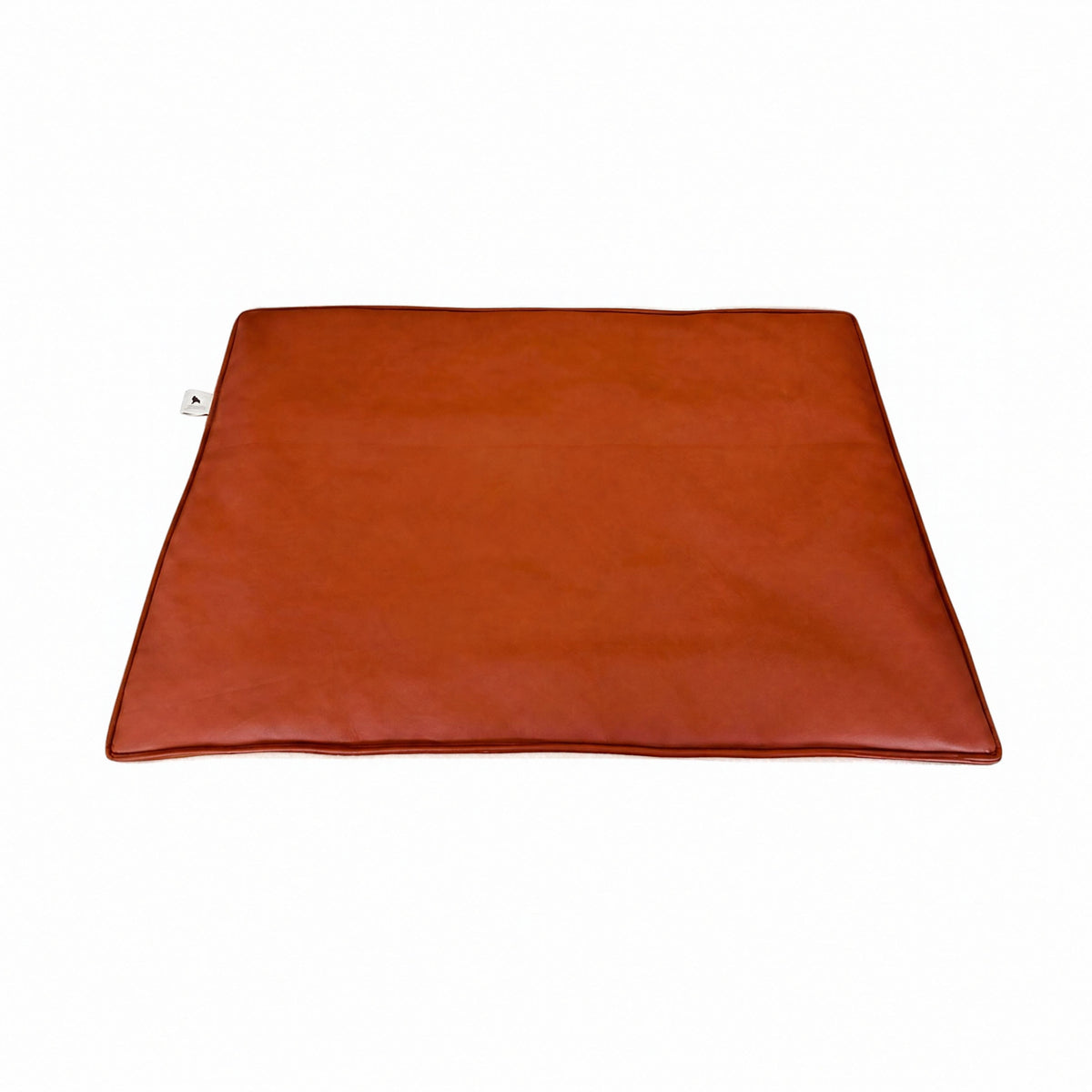 Kunstleder-Hundedecke „Oscar“ – Cognac