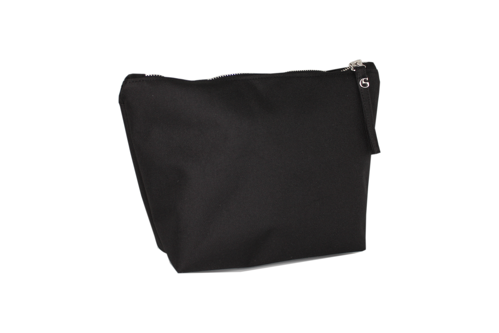 Nylon Taschen Ordner „Bag-in-Bag“ „Black“, mittel