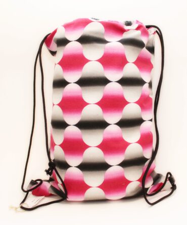 Turnbeutel pink im Retro Style